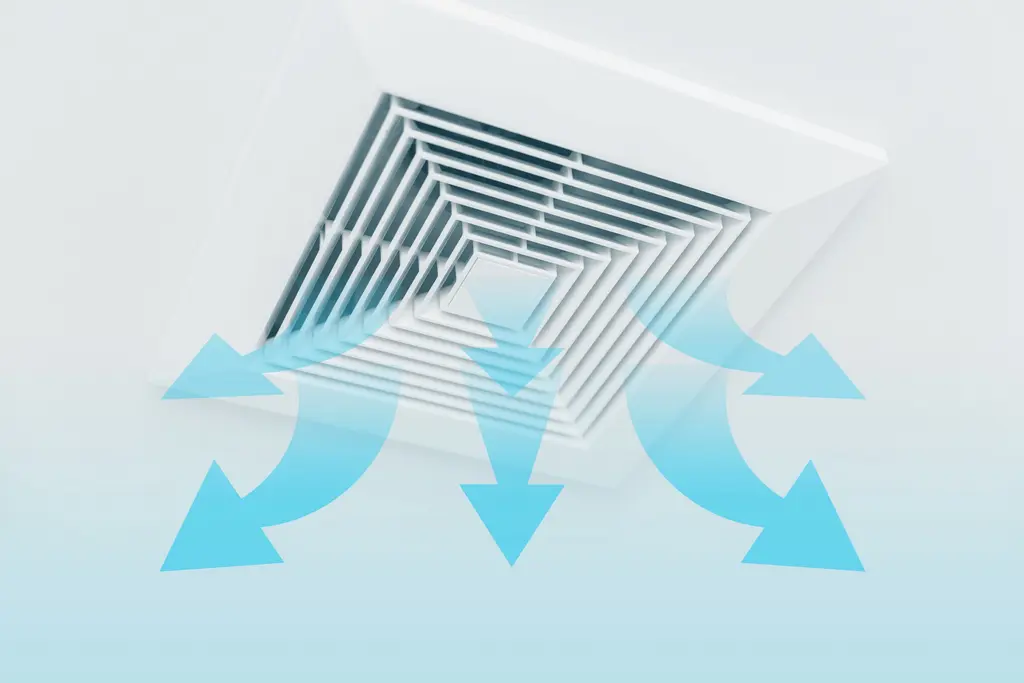 Mesure de débit des bouches de ventilation