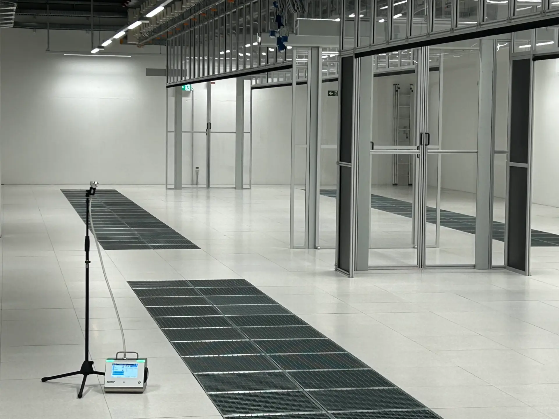 Contrôle particulaire dans une salle propre