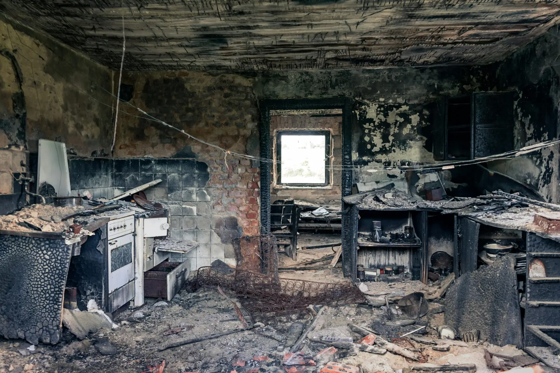 Sinistre dans une maison